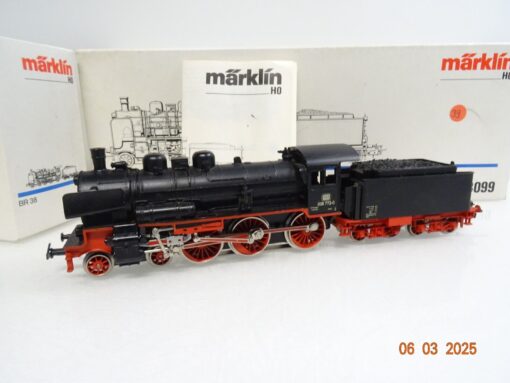 Märklin H0 3099 Dampflok BR 038 772-0 der DB in OVP LE9216