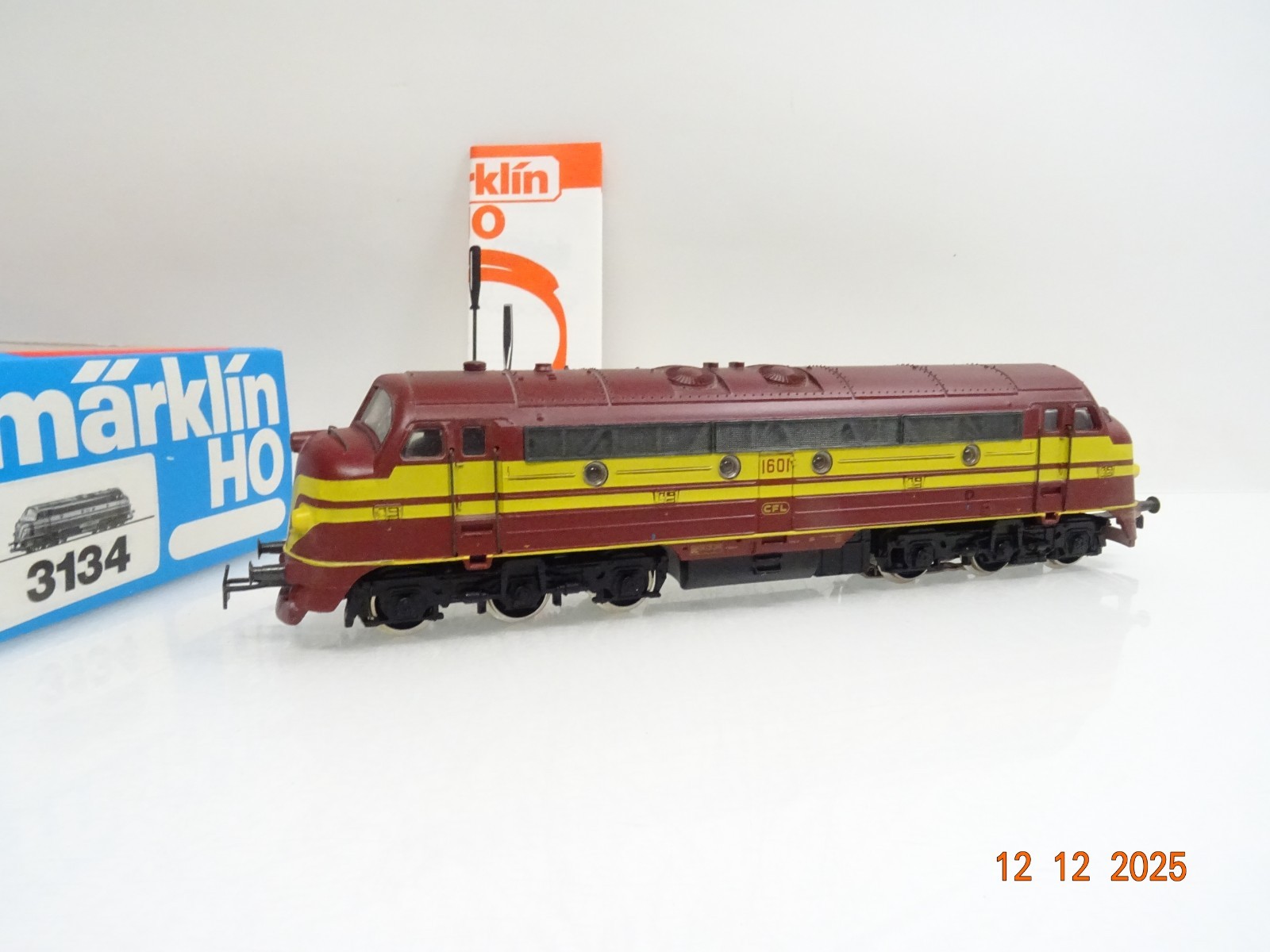 Märklin H0 3134 Luxemburg Diesellok 1601 der CLF in OVP JL5057