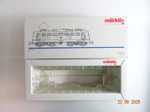 Märklin H0 3158 BR 110 Leerverpackung siehe Foto PK765