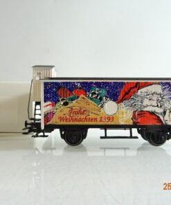 Märklin H0 31968 gedeckter Güterwagen frohe Weihnachten 1993 in OVP PR9869