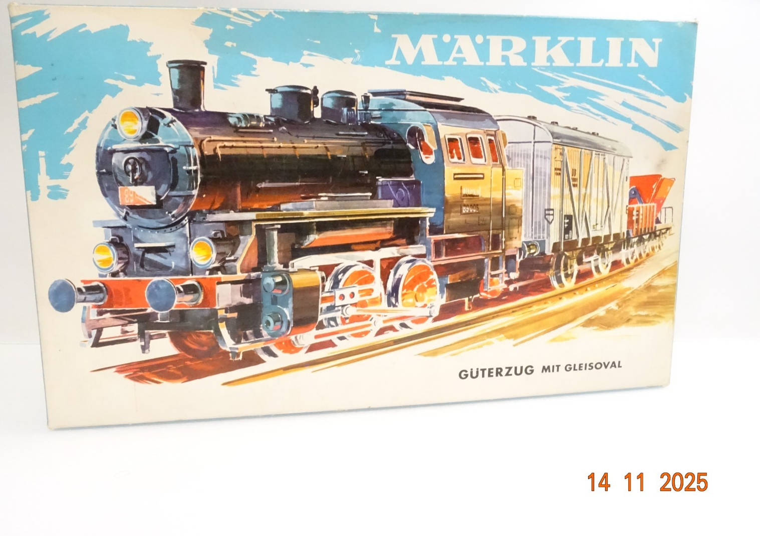 Märklin H0 3200 Güterzug 4tlg. mit Gleisoval in OVP JL4516 – Bild 3