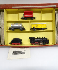 Märklin H0 3203 Zugset mit 4tlg. Güterzug und M-Gleis in OVP LE1978