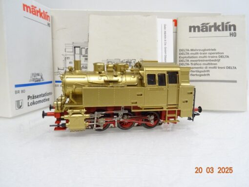 Märklin H0 33049 Präsentations-Dampflok BR 80 Delta Digital in OVP LE9517