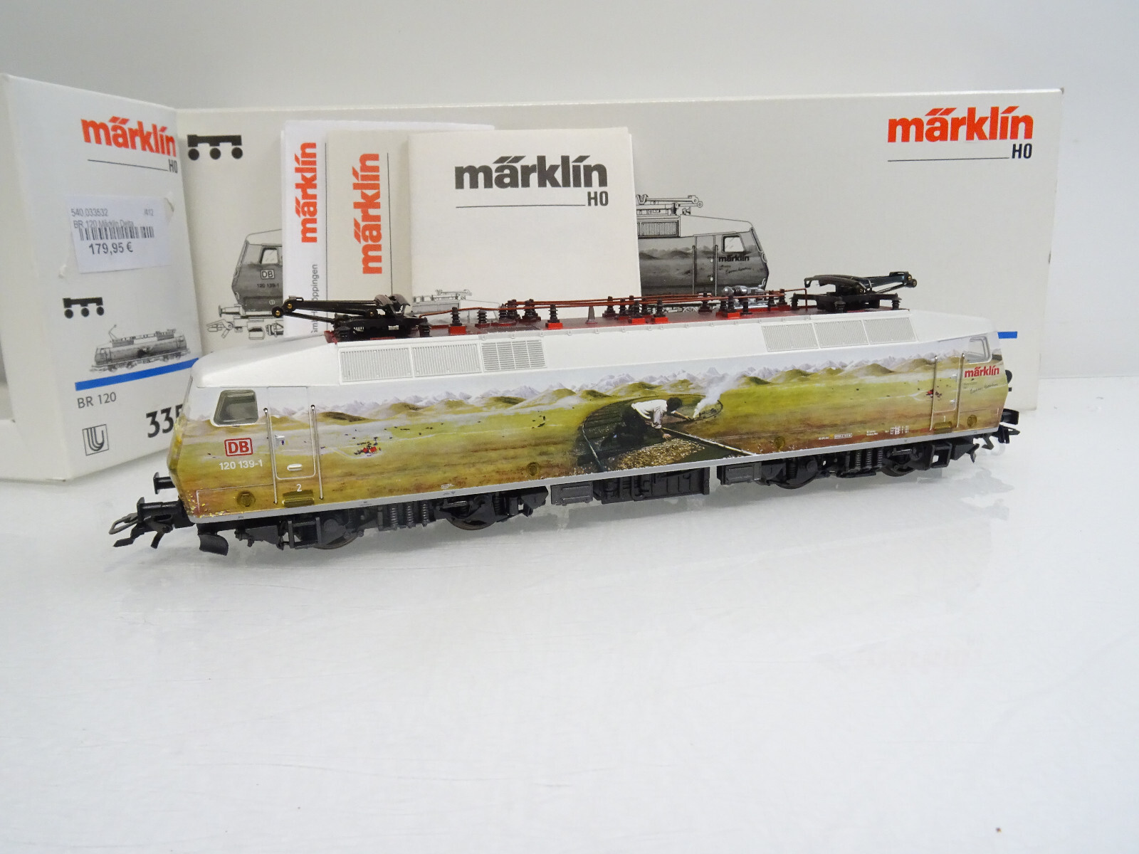 Märklin H0 33532 E-Lok BR 120 139-1 Die Bahn verbindet Delta in OVP LE4414