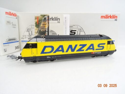 Märklin H0 3453 Schweiz E-Lok Re 460 Danzas der SBB Delta Digital in OVP JL2724