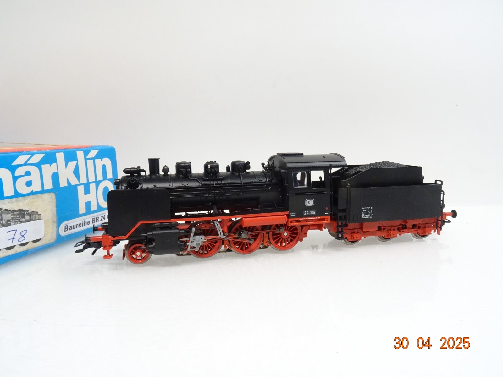 Märklin H0 36240 Dampflok BR 24 016 der DB Digital in EVP JL4403