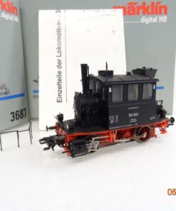 Märklin H0 3687 Dampflok BR 98 308 Glaskasten der DB Digital in OVP LE9203
