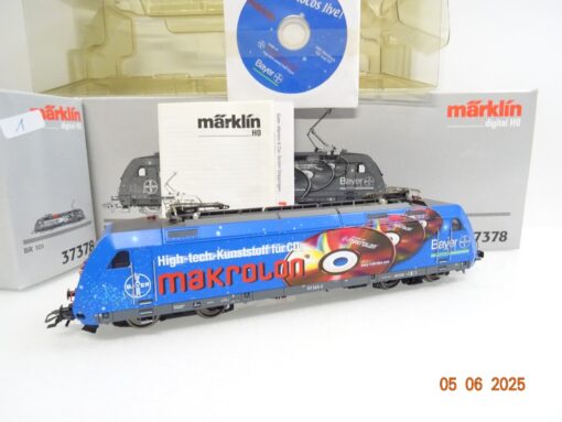 Märklin H0 37378 E-Lok BR 101 060-2 Makrolon der DB Digital in OVP JL939