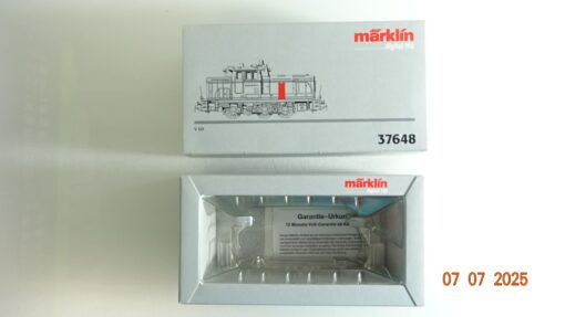 Märklin H0 37648 Diesellok V60 Leerverpackung siehe Foto CK9389 – Bild 3