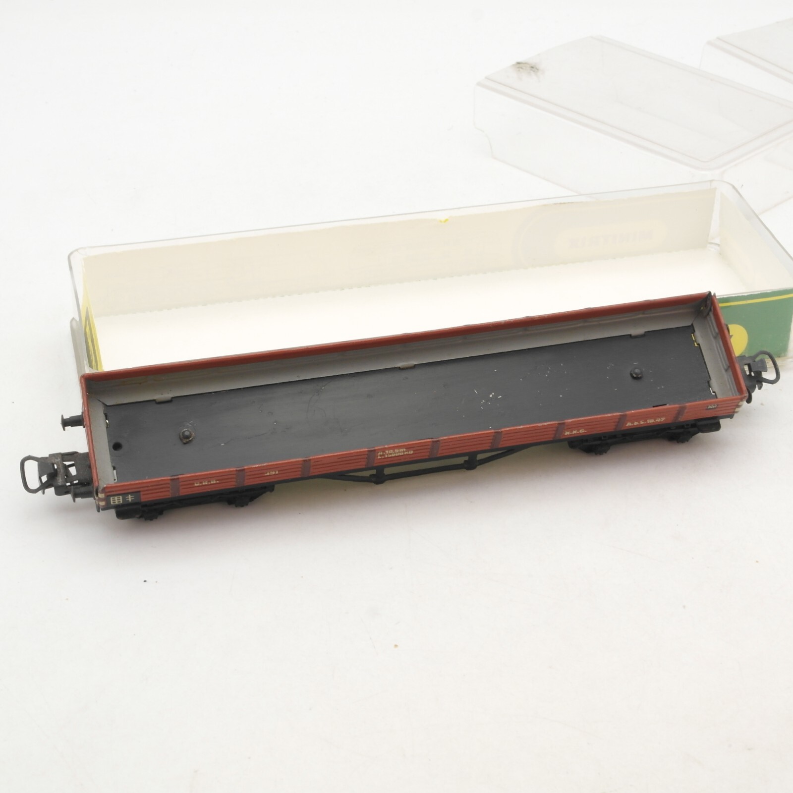 Märklin H0 391 Niederbordwagen der DRB Blech in EVP RG9376 – Bild 4