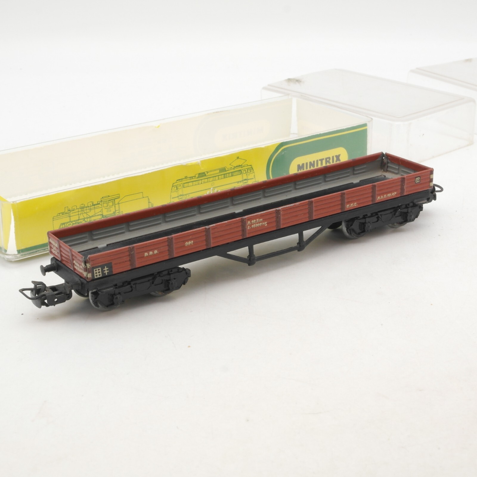 Märklin H0 391 Niederbordwagen der DRB Blech in EVP RG9376