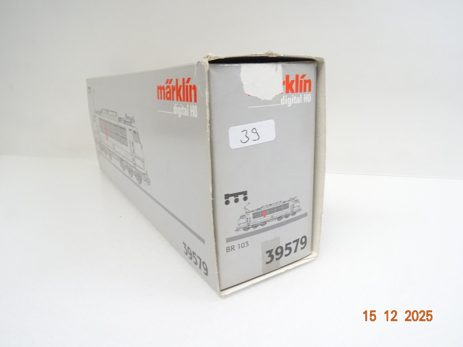 Märklin H0 39579 E-Lok BR 103 137-6 der DB Digital E-Panthographen in OVP JL5088 – Bild 5