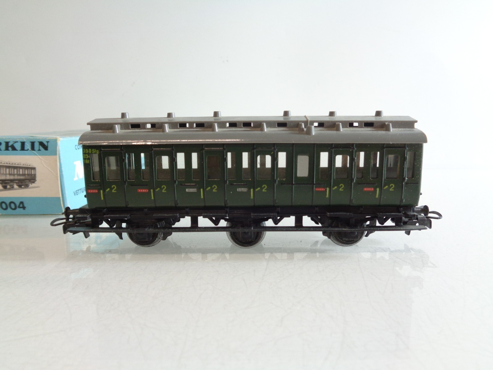 Märklin H0 4004 Abteilwagen 2.Kl. in OVP BH853 – Bild 3