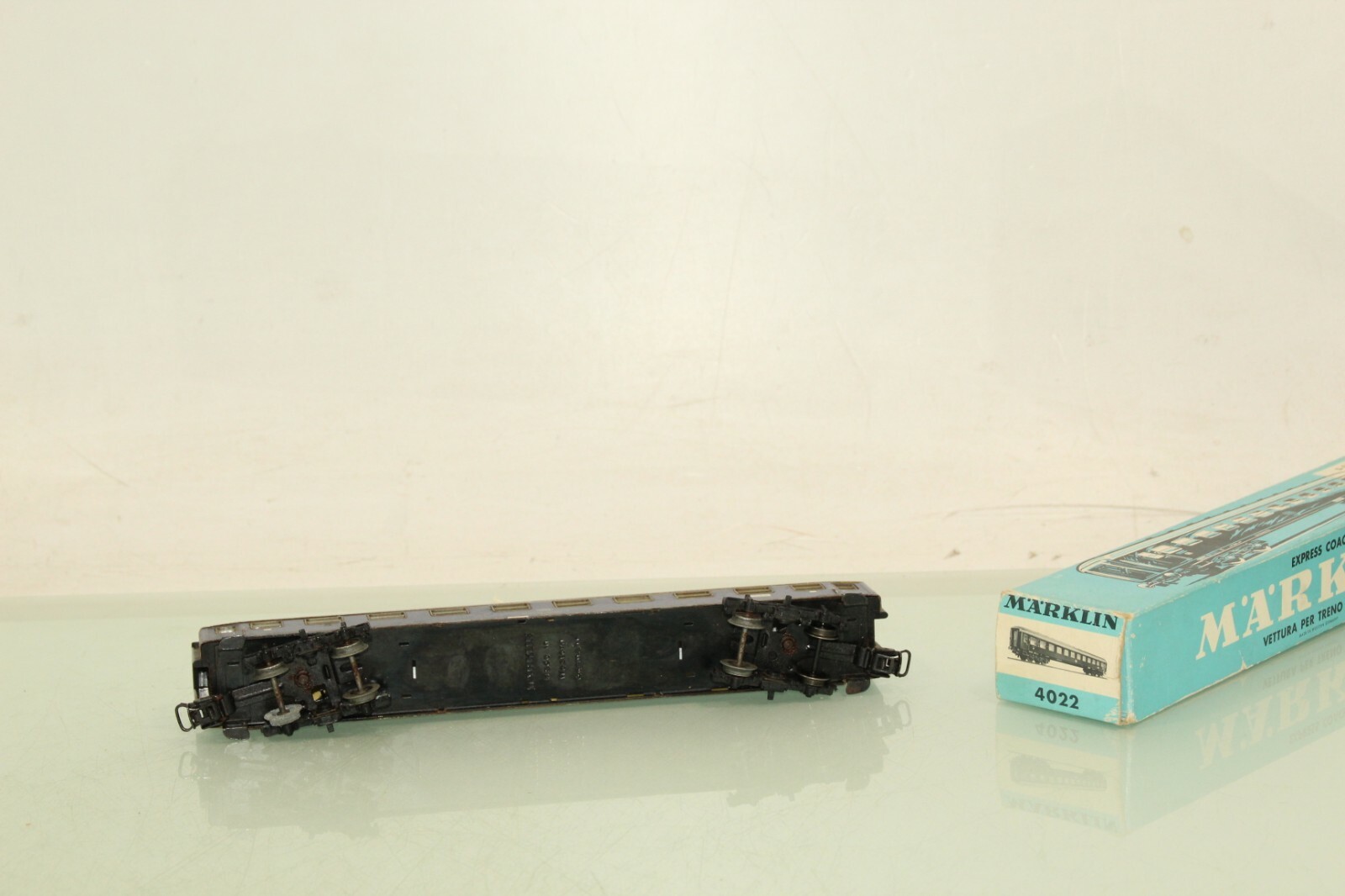 Märklin H0 4022 D-Zug-Wagen 1.Kl. der DB in OVP LW1473 – Bild 4