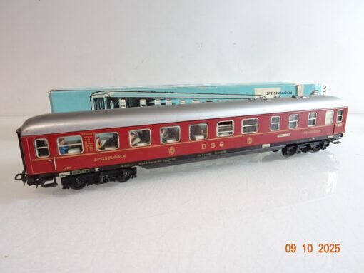 Märklin H0 4024 Speisewagen mit Figuren der DSG Blech in OVP RR3862