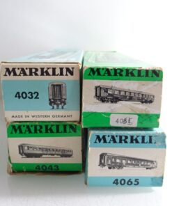 Märklin H0 4032 4043 4065 Leerkarton Original-Verpackung siehe Foto CK8817