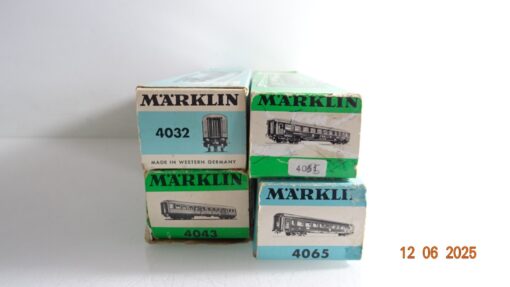Märklin H0 4032 4043 4065 Leerkarton Original-Verpackung siehe Foto CK8817