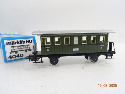 Märklin H0 4040 Personenwagen Donnerbüchse Blech in OVP RR3126