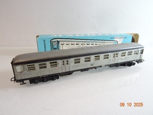 Märklin H0 4042 Nahverkehrswagen Silberling dr DB Blech in OVP RR3861