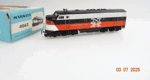 Märklin H0 4062 US Diesellok F 7 New Haven Dummy ohne Antrieb in OVP JL1204