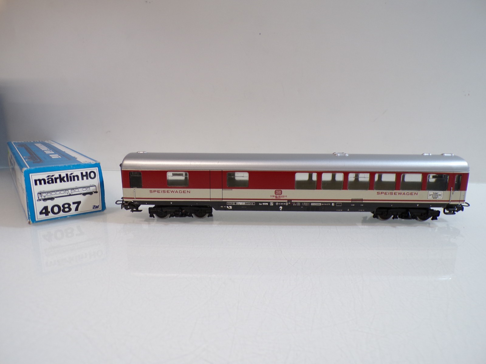 Märklin H0 4087 Speisewagen der DB Blech in OVP BH1751