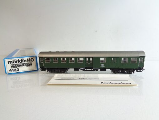 Märklin H0 4133 Umbauwagen 2.Kl./Gepäckabt. in OVP BH560