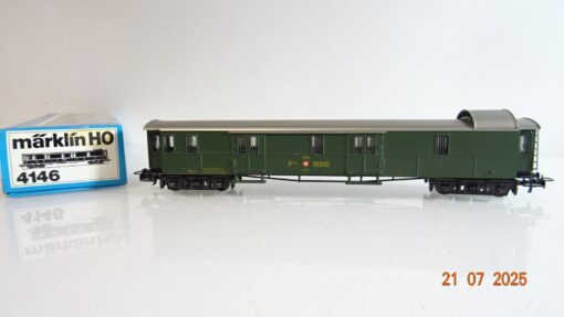 Märklin H0 4146 Gepäckwagen der SBB in OVP PR9179