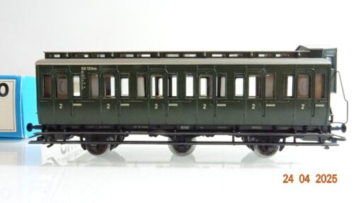 Märklin H0 4201 Abteilwagen 2.Kl. mit Bremserhaus in OVP PR7260 – Bild 3