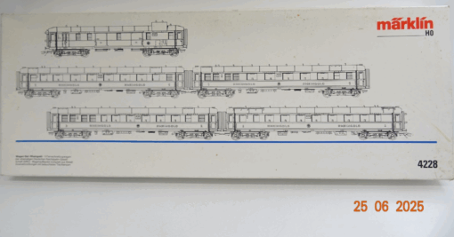 Märklin H0 4228 Wagen-Set 5tlg. Rheingold der DRG in OVP JL1079 – Bild 4