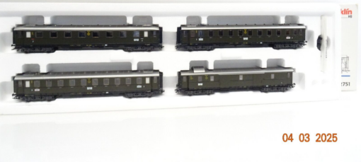 Märklin H0 42751 Schnellzugwagen Set 4tlg. der DRG in OVP LE9137