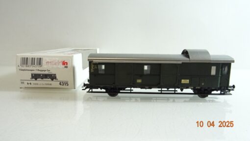Märklin H0 4315 Gepäckwagen der DB in OVP PR7080