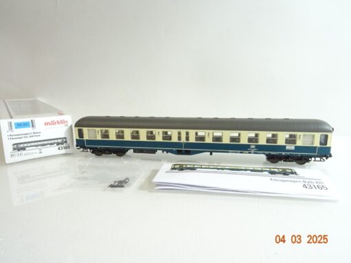 Märklin H0 43165 Mitteleinstiegswagen 2. Kl. der DB in OVP PR6285