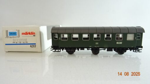 Märklin H0 4317 Umbauwagen 2.Kl. der DB in OVP PR9538