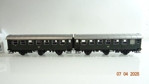 Märklin H0 43183 Umbauwagen Paar 2.Kl. der DB in OVP PR6975 – Bild 3