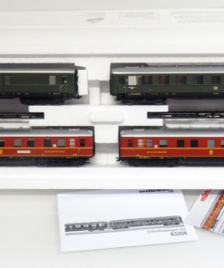 Märklin H0 43204 Schnellzugwagen-Set 4tlg. der DB neuwertig in OVP LE3967