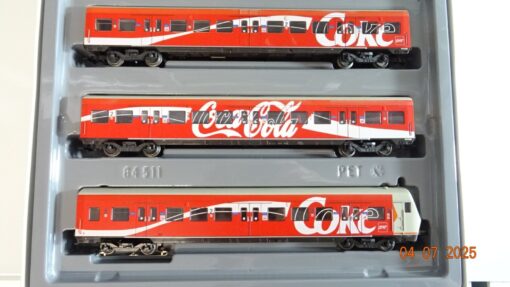 Märklin H0 4393 Wagen-Set S-Bahn Coca Cola der DB in OVP PR8847 – Bild 3