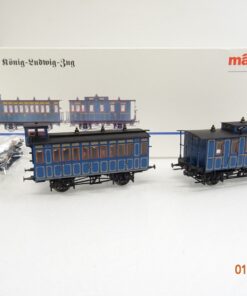 Märklin H0 4398 König-Ludwig-Zug Heizwagen + Servicewagen in OVP JL4799
