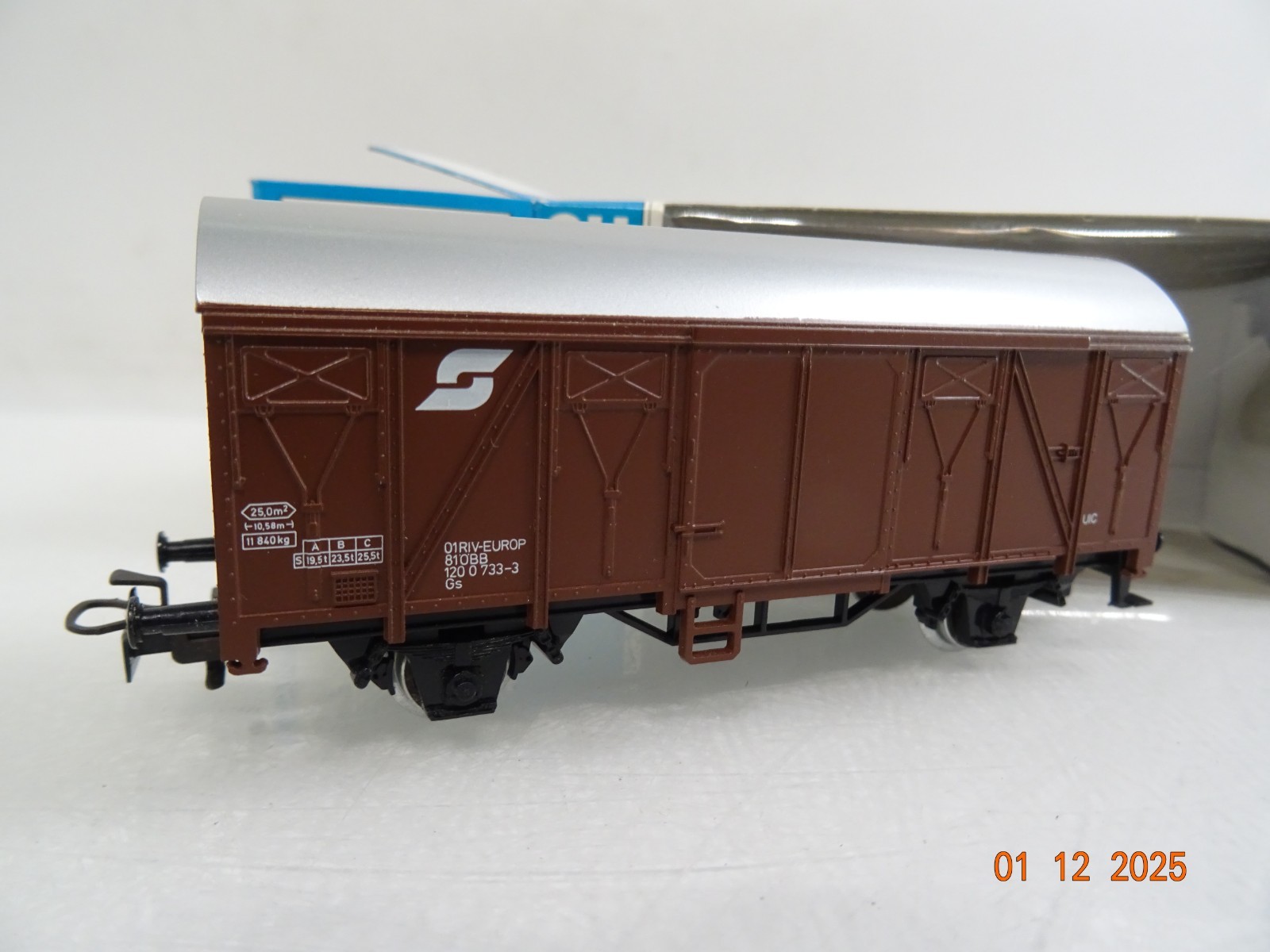 Märklin H0 4407 gedeckter Güterwagen der ÖBB in OVP RR5114