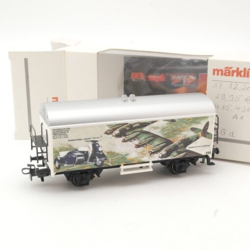 Märklin H0 4415.436 ged. Güterwagen Henkel Roller Tourist 103 A 2 in OVP QR7857 – Bild 3
