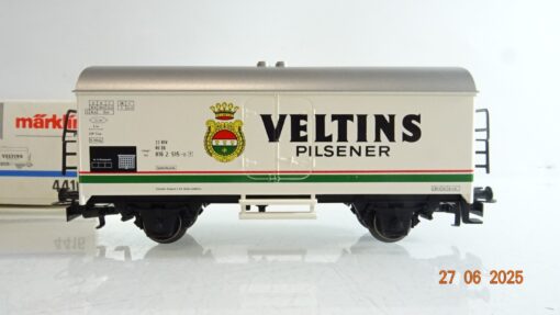 Märklin H0 4416 Kühlwagen Veltins Pilsener der DB in OVP PR8801 – Bild 3