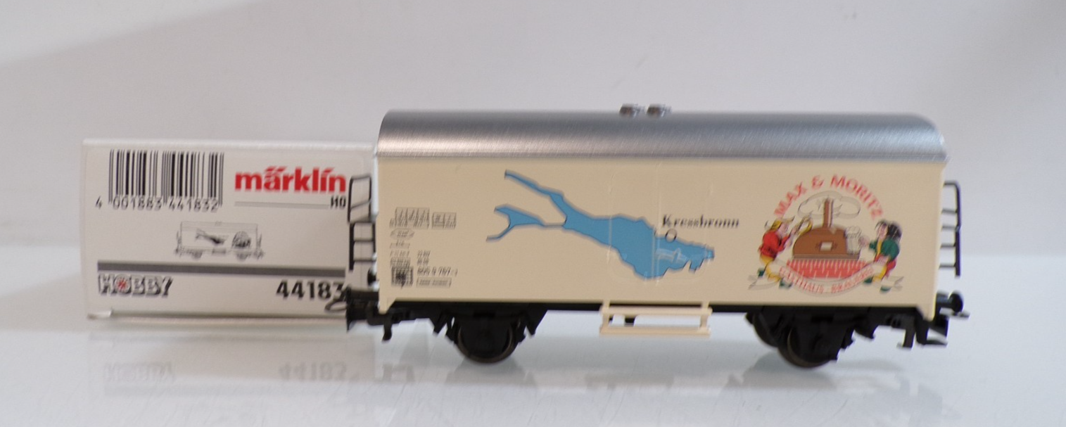 Märklin H0 44183 Kühlwagen Max & Moritz Gasthaus Brauerei in OVP BH1989 – Bild 3