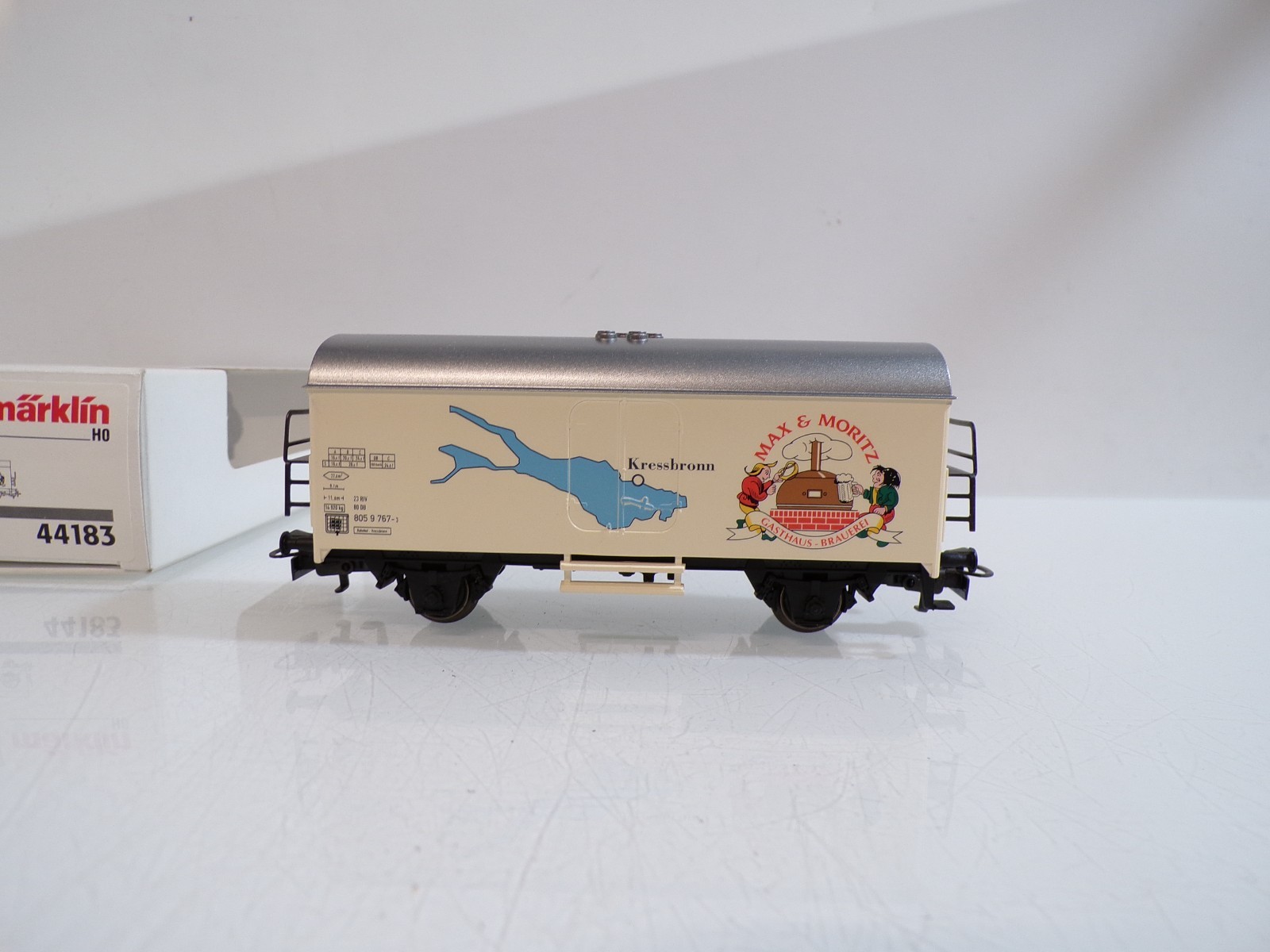 Märklin H0 44183 Kühlwagen Max & Moritz Gasthaus Brauerei in OVP BH1989