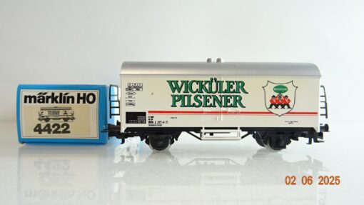 Märklin H0 4422 Kühlwagen Wicküler Pilsener der DB in OVP PR8160