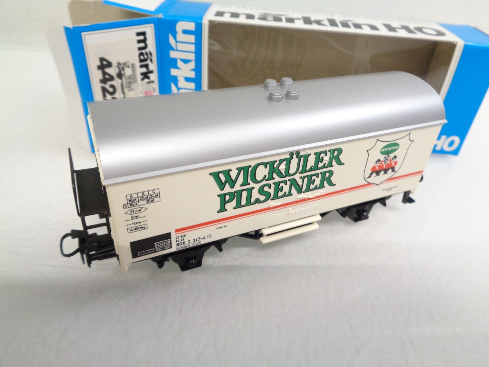 Märklin H0 4422 Kühlwagen Wicküler Pilsener in OVP RR4840 – Bild 3