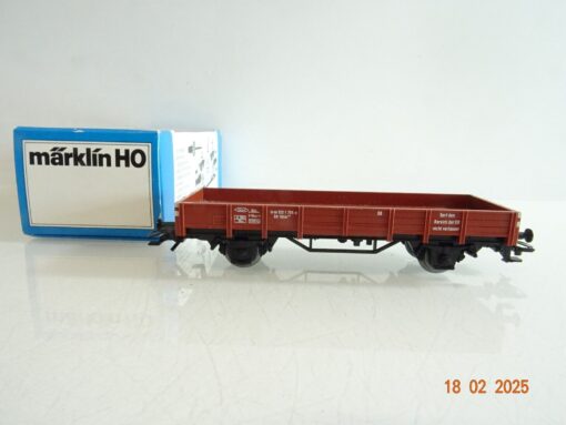 Märklin H0 4423 Niederbordwagen der DB in OVP PR6027