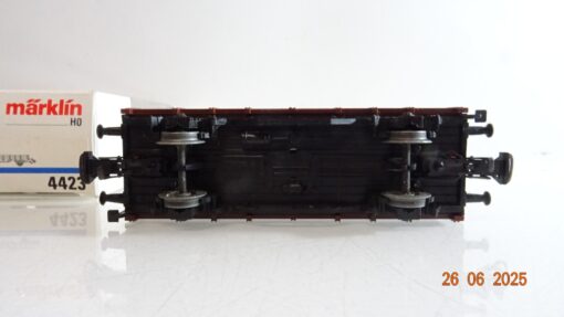 Märklin H0 4423 Niederbordwagen mit Stahlröhre der DB in OVP PR8772 – Bild 4