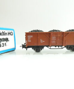 Märklin H0 4431 Offener Güterwagen mit Beladung der DB in EVP AR3389