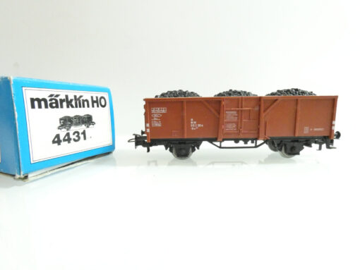 Märklin H0 4431 Offener Güterwagen mit Beladung der DB in EVP AR3389