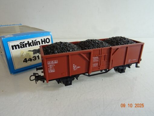 Märklin H0 4431 offener Güterwagen mit Ladung der DB in OVP RR3879