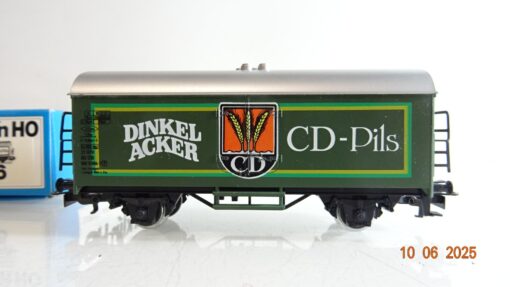 Märklin H0 4436 Kühlwagen Dinkel Acker CD-Pils in OVP PR8289 – Bild 3